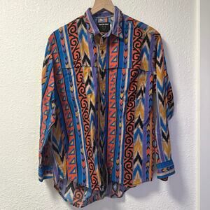 Frontier vintage button up, cowboy, panhandle, western shirt